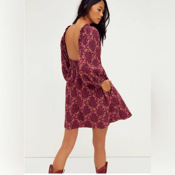 Free people This is everything boho indie floral mini dress - Picture 2 of 10